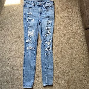 American Eagle distressed jeans